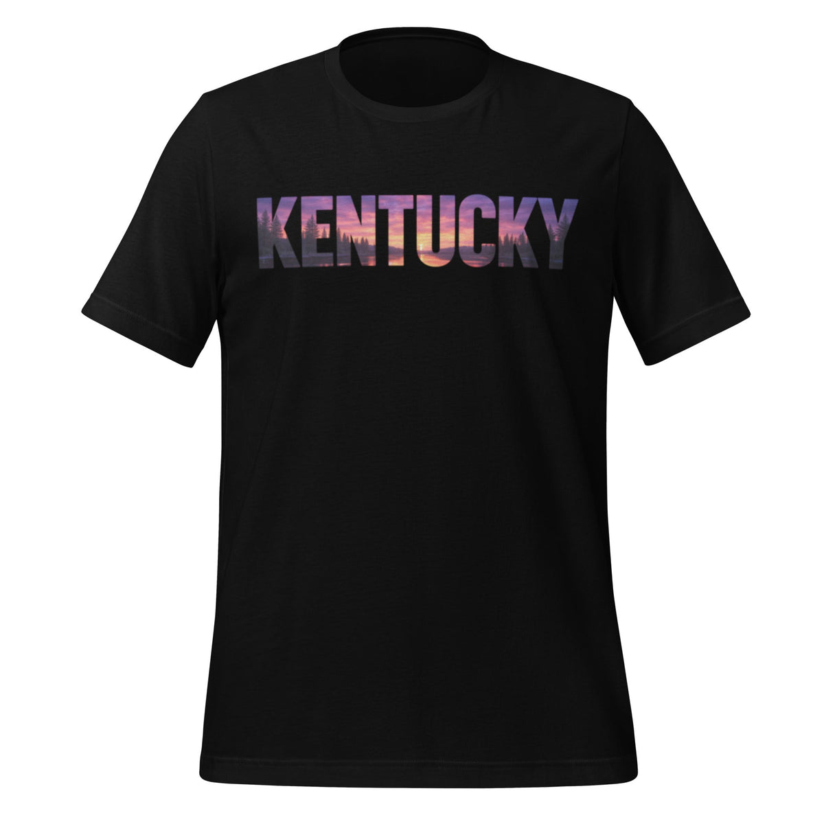 Kentucky Sunset T-Shirt | Silhouette Design | Classic Cotton - Bluegrass Elite Apparel LLC