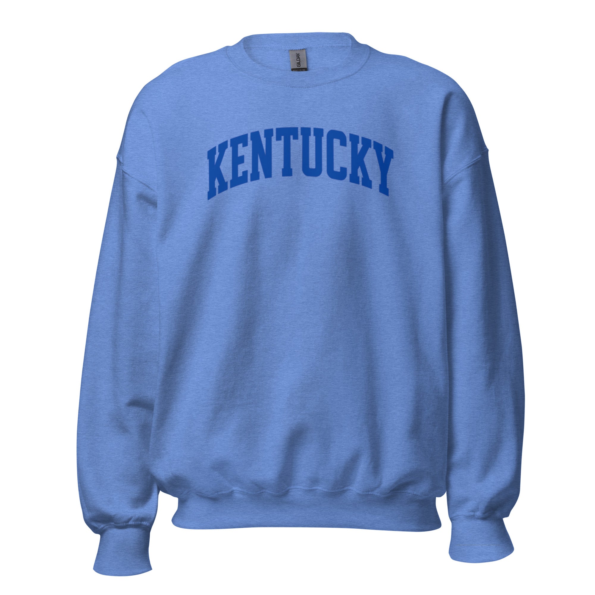 Kentucky Sweatshirt | Classic Collegiate Lettering | Unisex Crewneck - Bluegrass Elite Apparel LLC