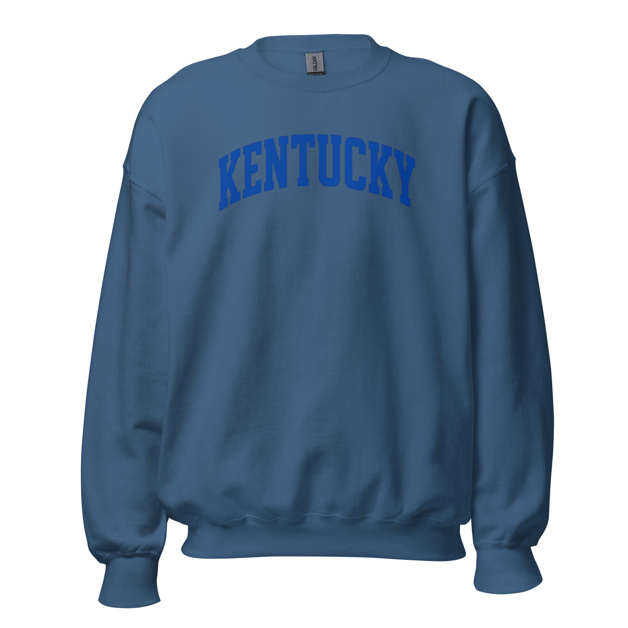 Kentucky Sweatshirt | Classic Collegiate Lettering | Unisex Crewneck - Bluegrass Elite Apparel LLC