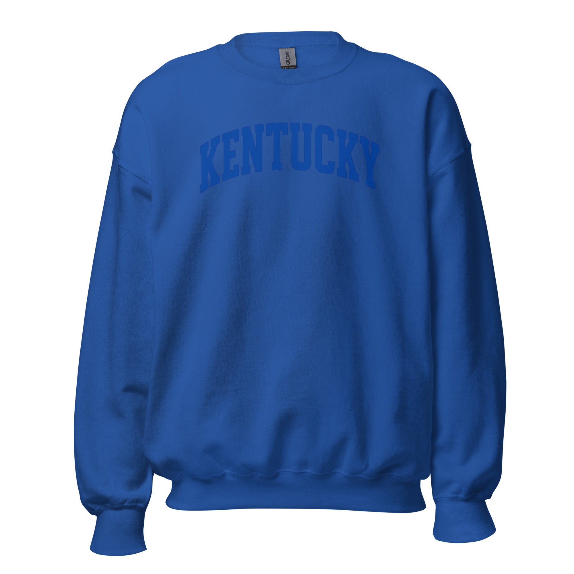Kentucky Sweatshirt | Classic Collegiate Lettering | Unisex Crewneck - Bluegrass Elite Apparel LLC
