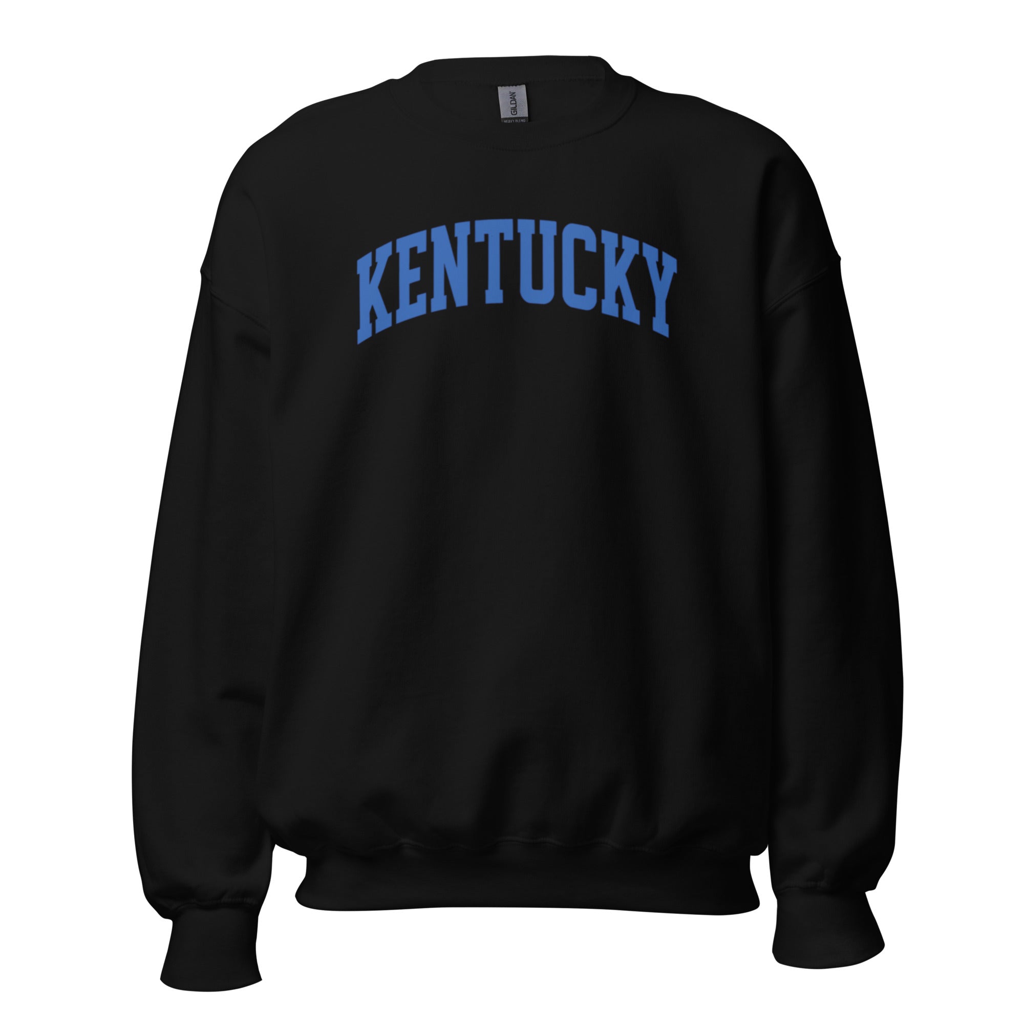 Kentucky Sweatshirt | Classic Collegiate Lettering | Unisex Crewneck - Bluegrass Elite Apparel LLC
