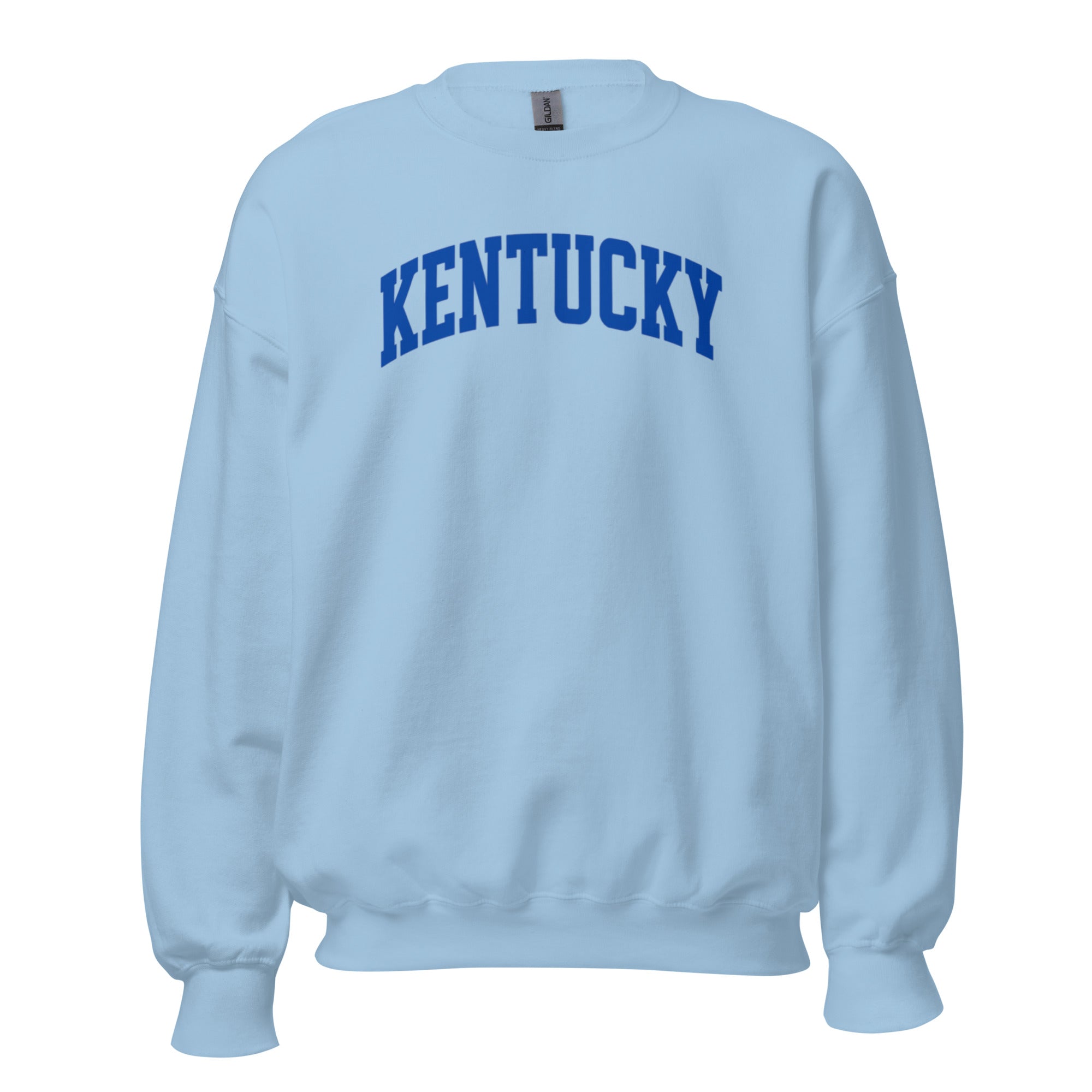 Kentucky Sweatshirt | Classic Collegiate Lettering | Unisex Crewneck - Bluegrass Elite Apparel LLC