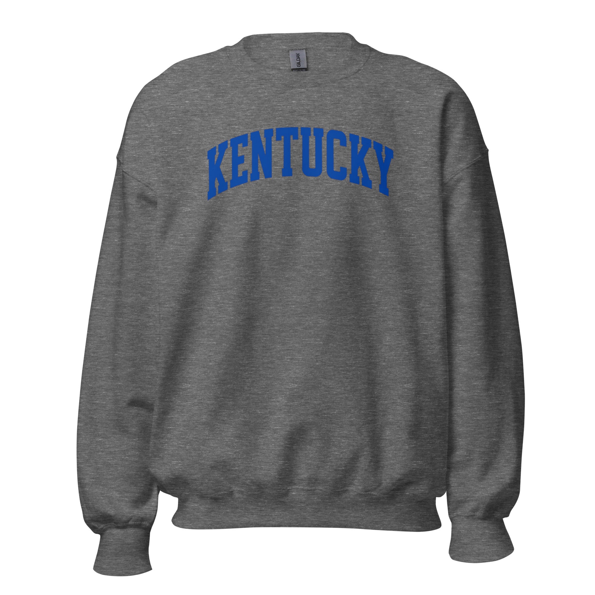 Kentucky Sweatshirt | Classic Collegiate Lettering | Unisex Crewneck - Bluegrass Elite Apparel LLC