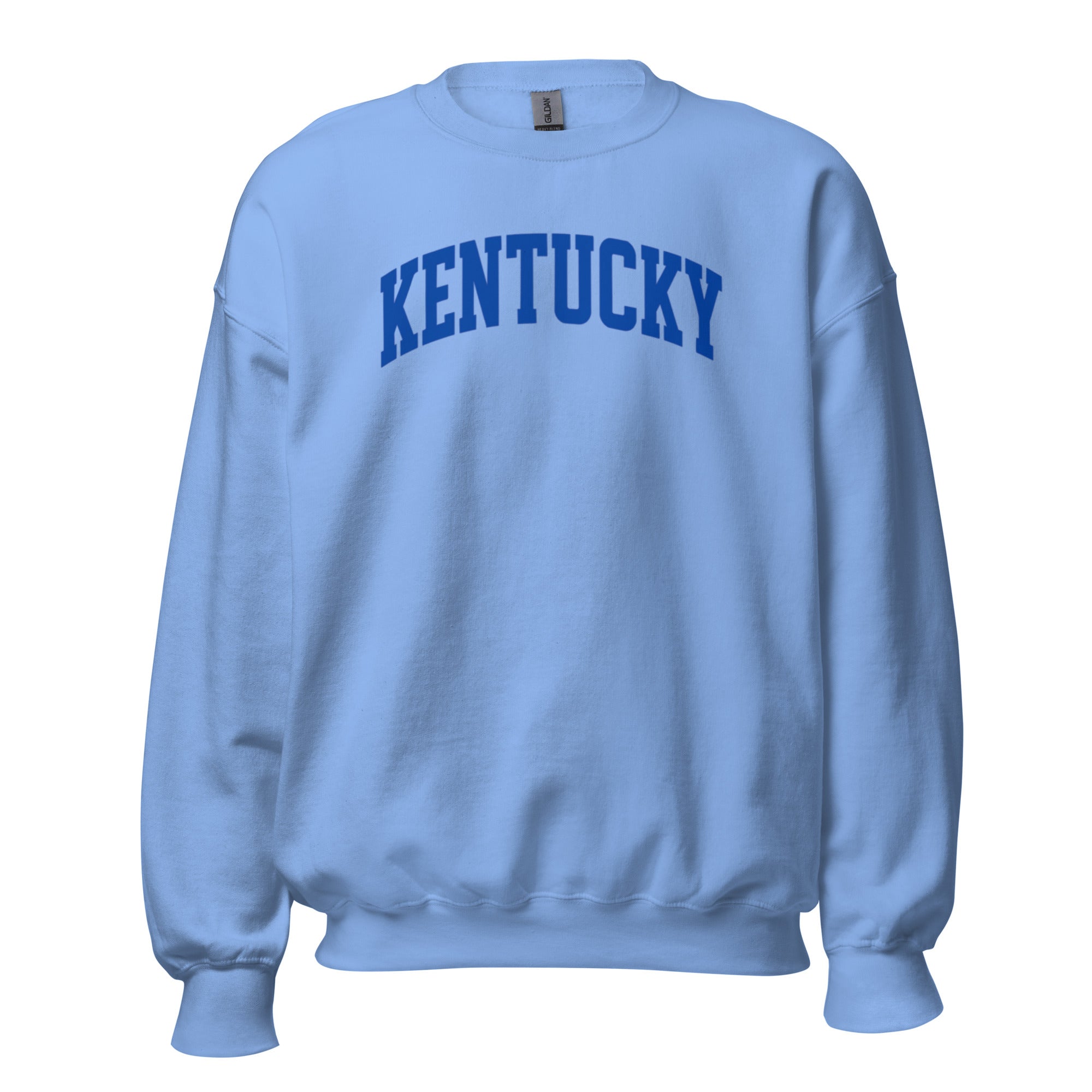 Kentucky Sweatshirt | Classic Collegiate Lettering | Unisex Crewneck - Bluegrass Elite Apparel LLC