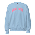 Kentucky Sweatshirt | Pink Arched Lettering | Unisex Classic Fit - Bluegrass Elite Apparel LLC