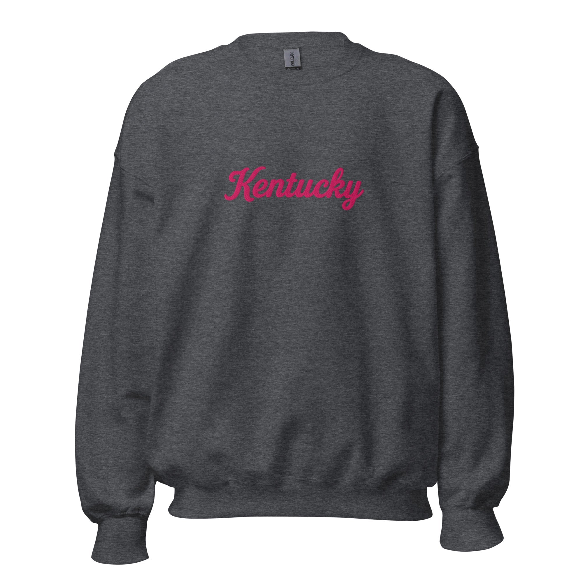 Kentucky Sweatshirt | Pink Script Design | Unisex Fleece - Bluegrass Elite Apparel LLC