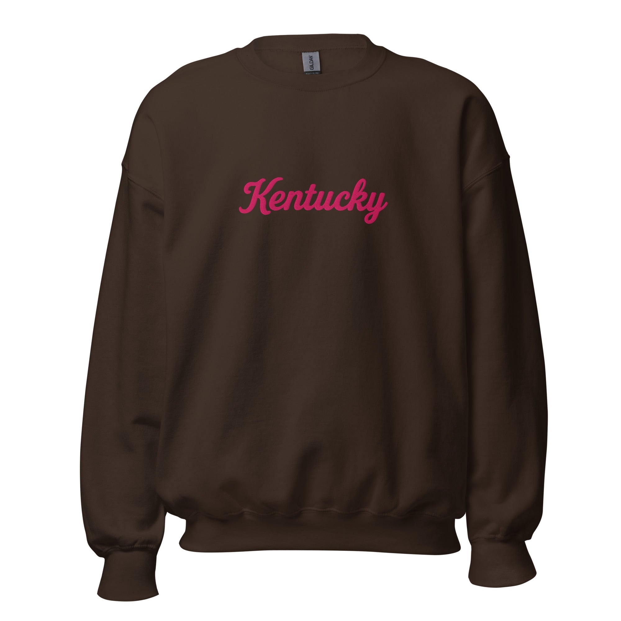 Kentucky Sweatshirt | Pink Script Design | Unisex Fleece - Bluegrass Elite Apparel LLC