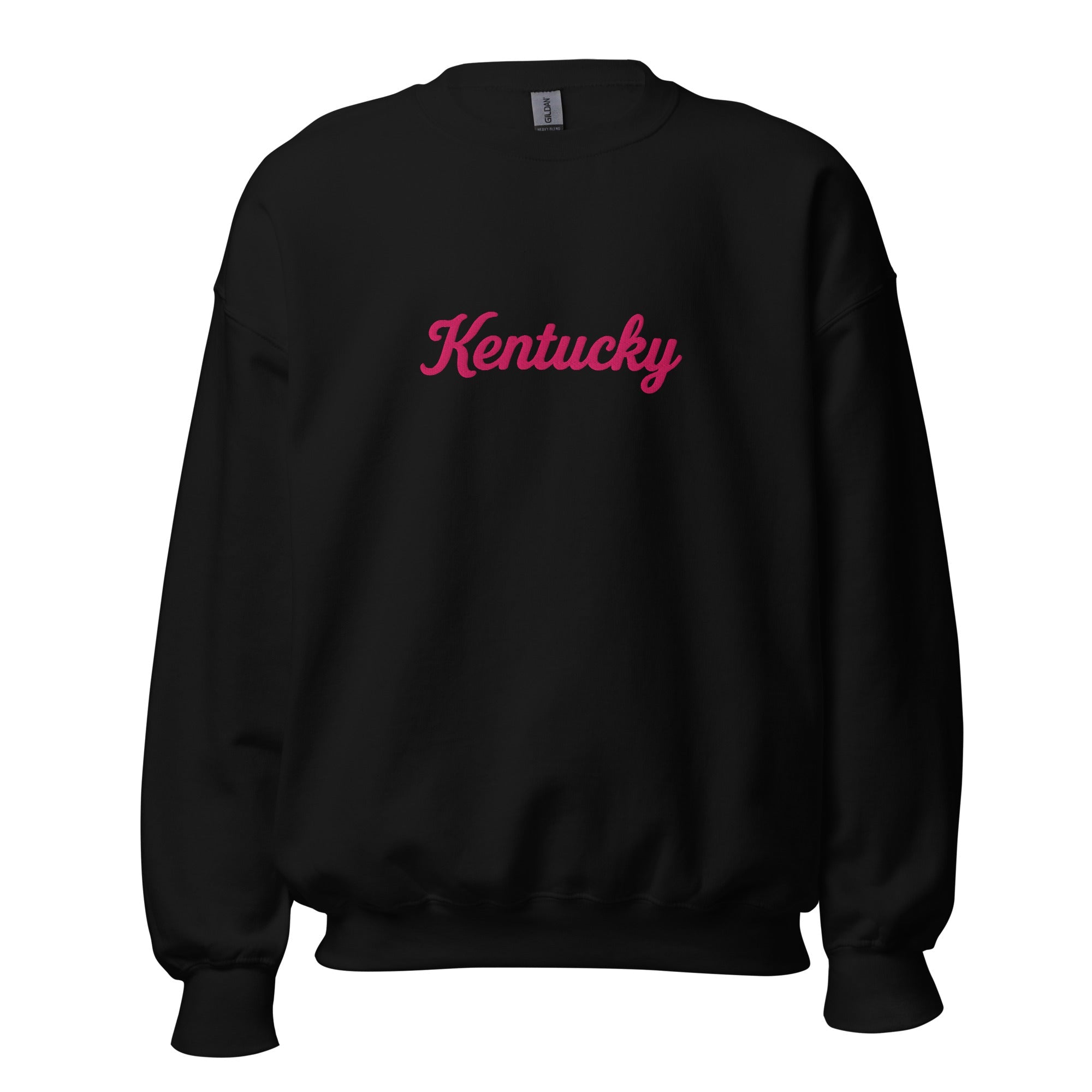 Kentucky Sweatshirt | Pink Script Design | Unisex Fleece - Bluegrass Elite Apparel LLC