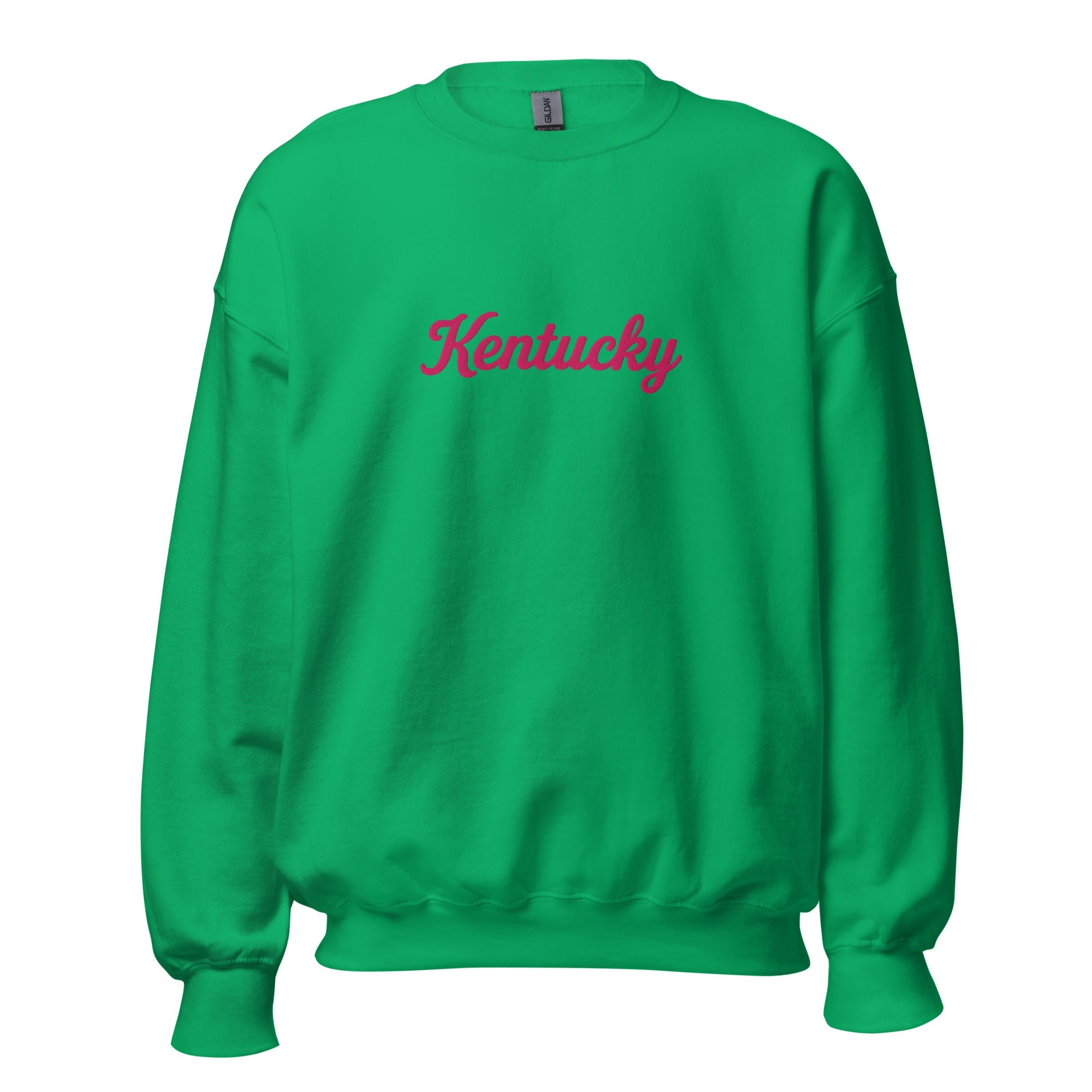 Kentucky Sweatshirt | Pink Script Design | Unisex Fleece - Bluegrass Elite Apparel LLC