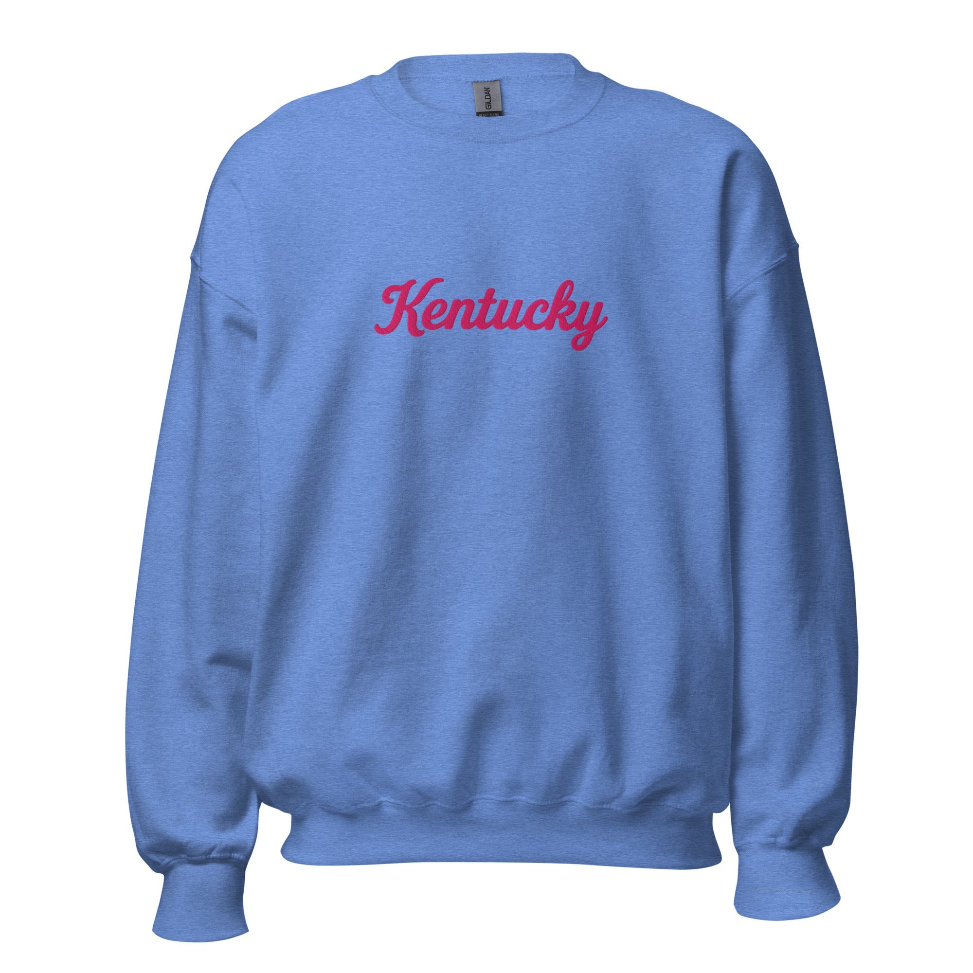 Kentucky Sweatshirt | Pink Script Design | Unisex Fleece - Bluegrass Elite Apparel LLC