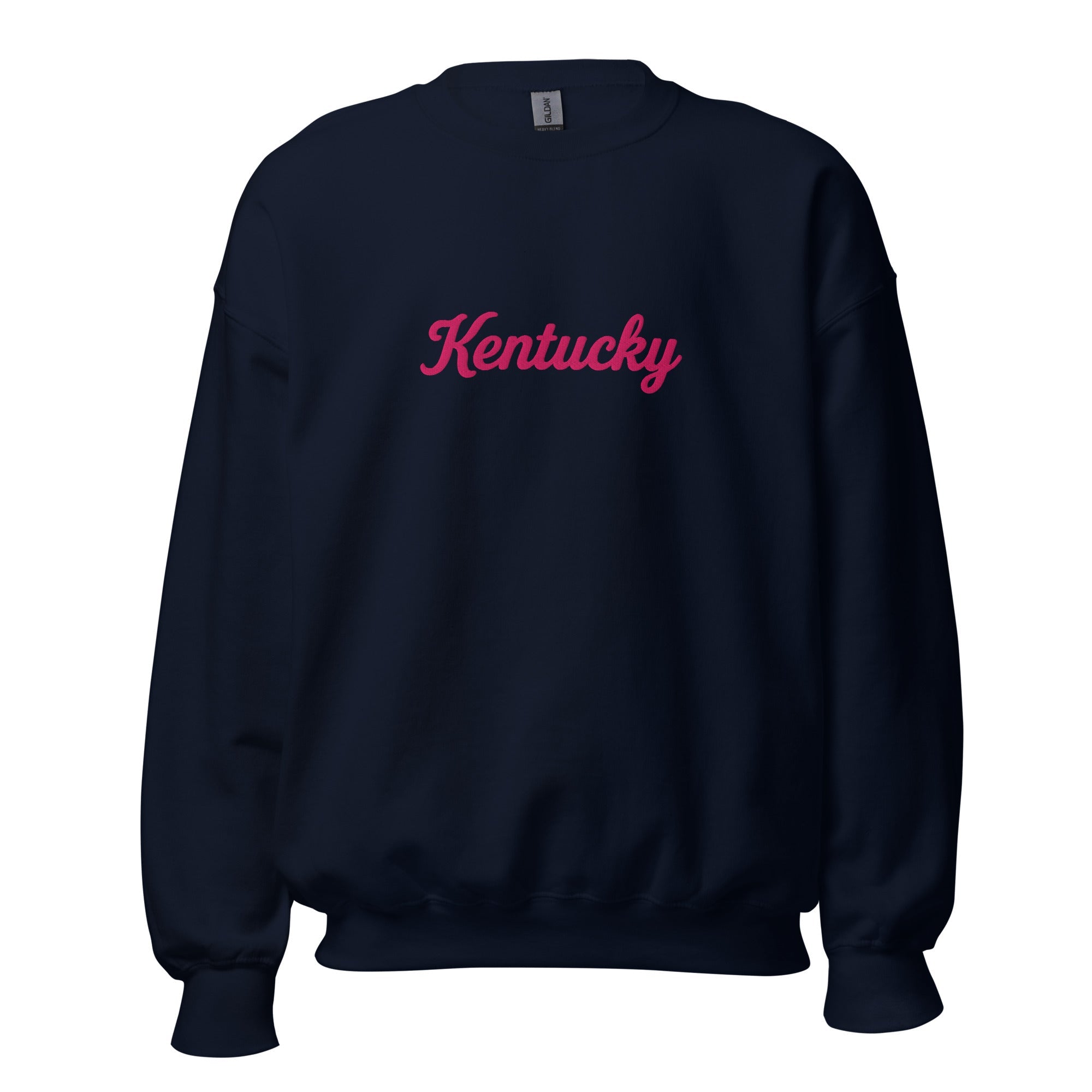 Kentucky Sweatshirt | Pink Script Design | Unisex Fleece - Bluegrass Elite Apparel LLC