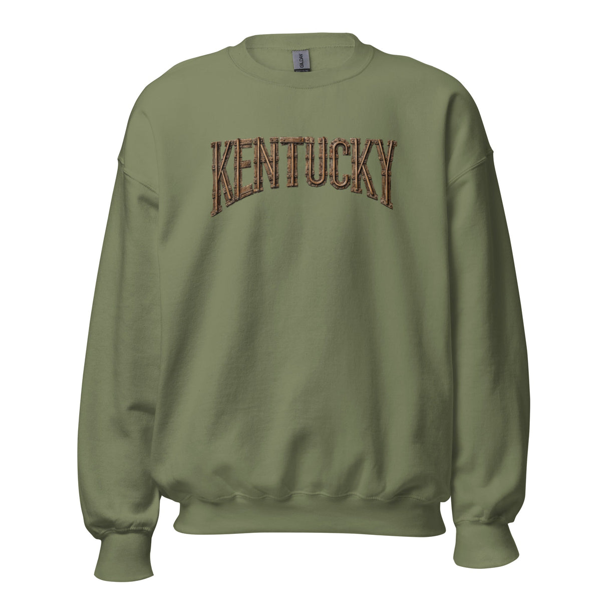 Kentucky Sweatshirt | Rustic Railroad Lettering | Vintage Warmth - Bluegrass Elite Apparel LLC