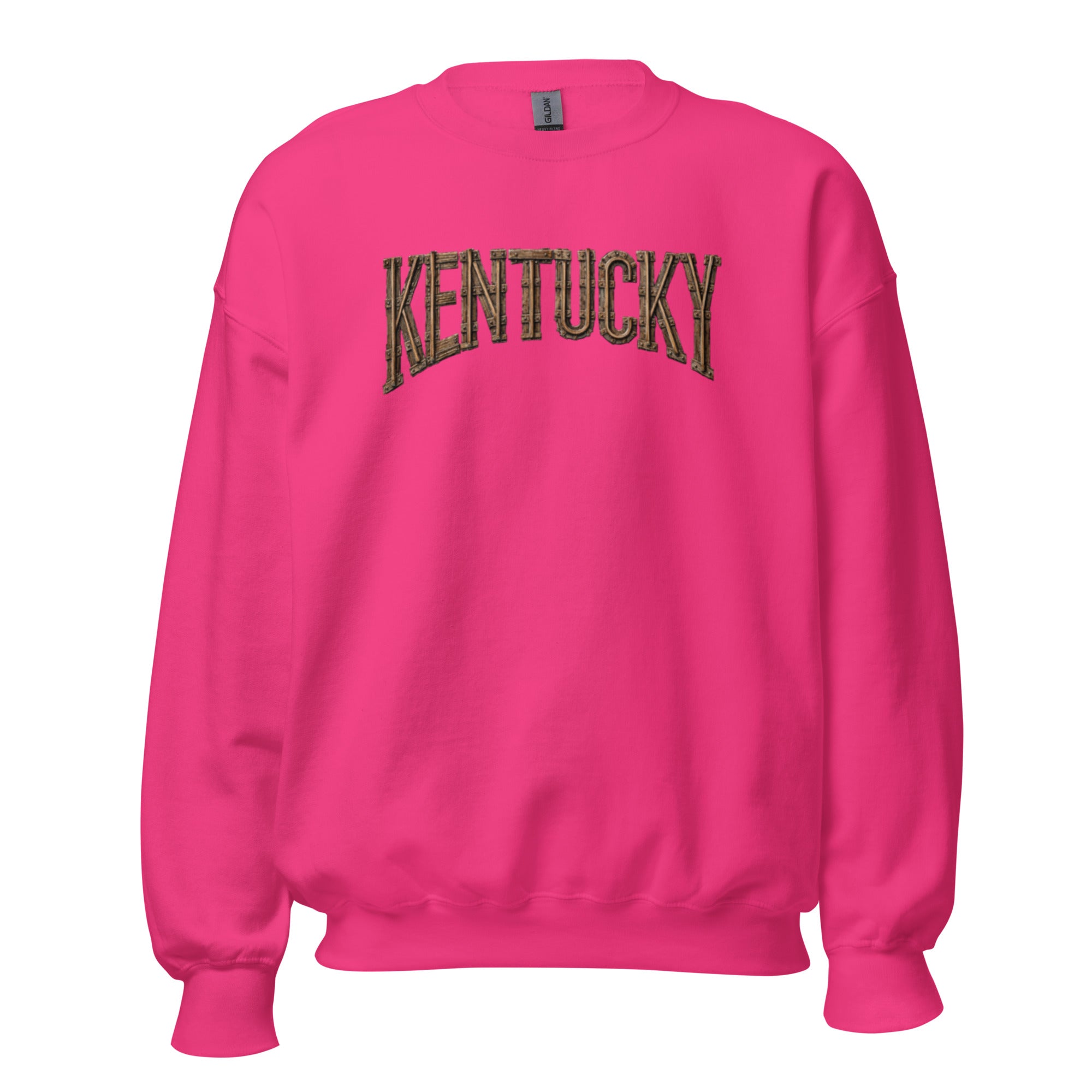 Kentucky Sweatshirt | Rustic Railroad Lettering | Vintage Warmth - Bluegrass Elite Apparel LLC