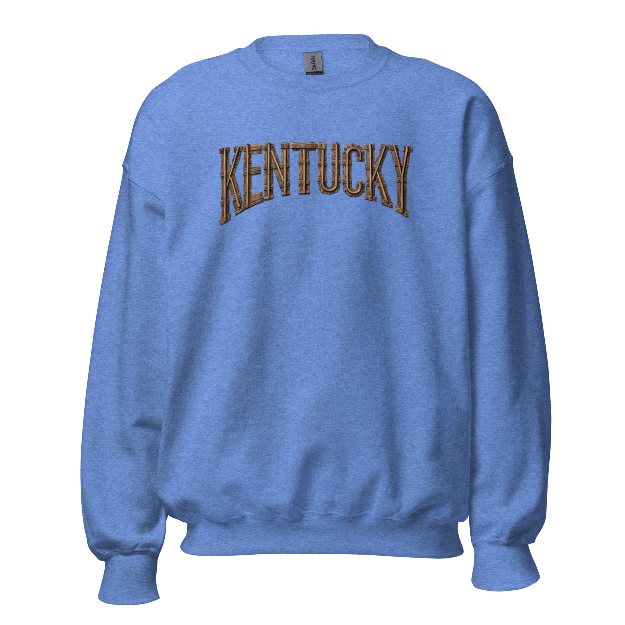 Kentucky Sweatshirt | Rustic Railroad Lettering | Vintage Warmth - Bluegrass Elite Apparel LLC