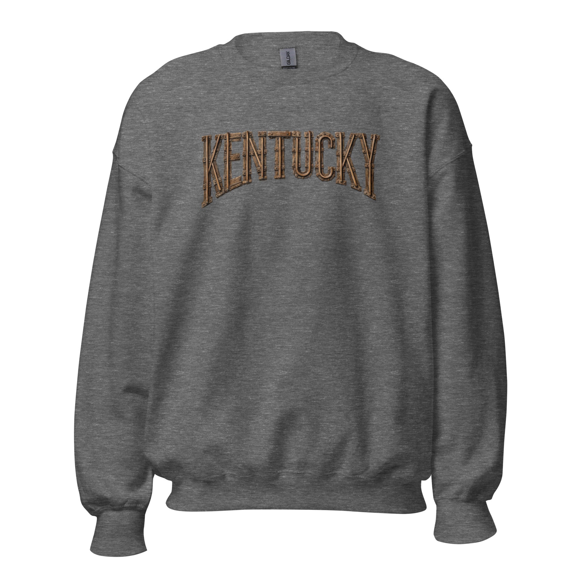 Kentucky Sweatshirt | Rustic Railroad Lettering | Vintage Warmth - Bluegrass Elite Apparel LLC