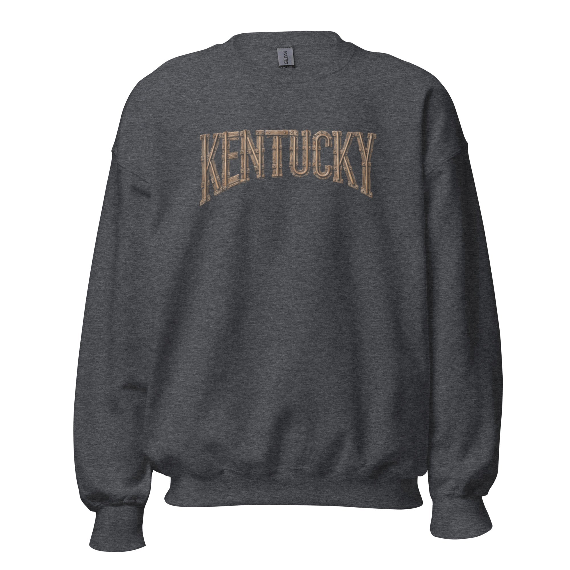 Kentucky Sweatshirt | Rustic Railroad Lettering | Vintage Warmth - Bluegrass Elite Apparel LLC
