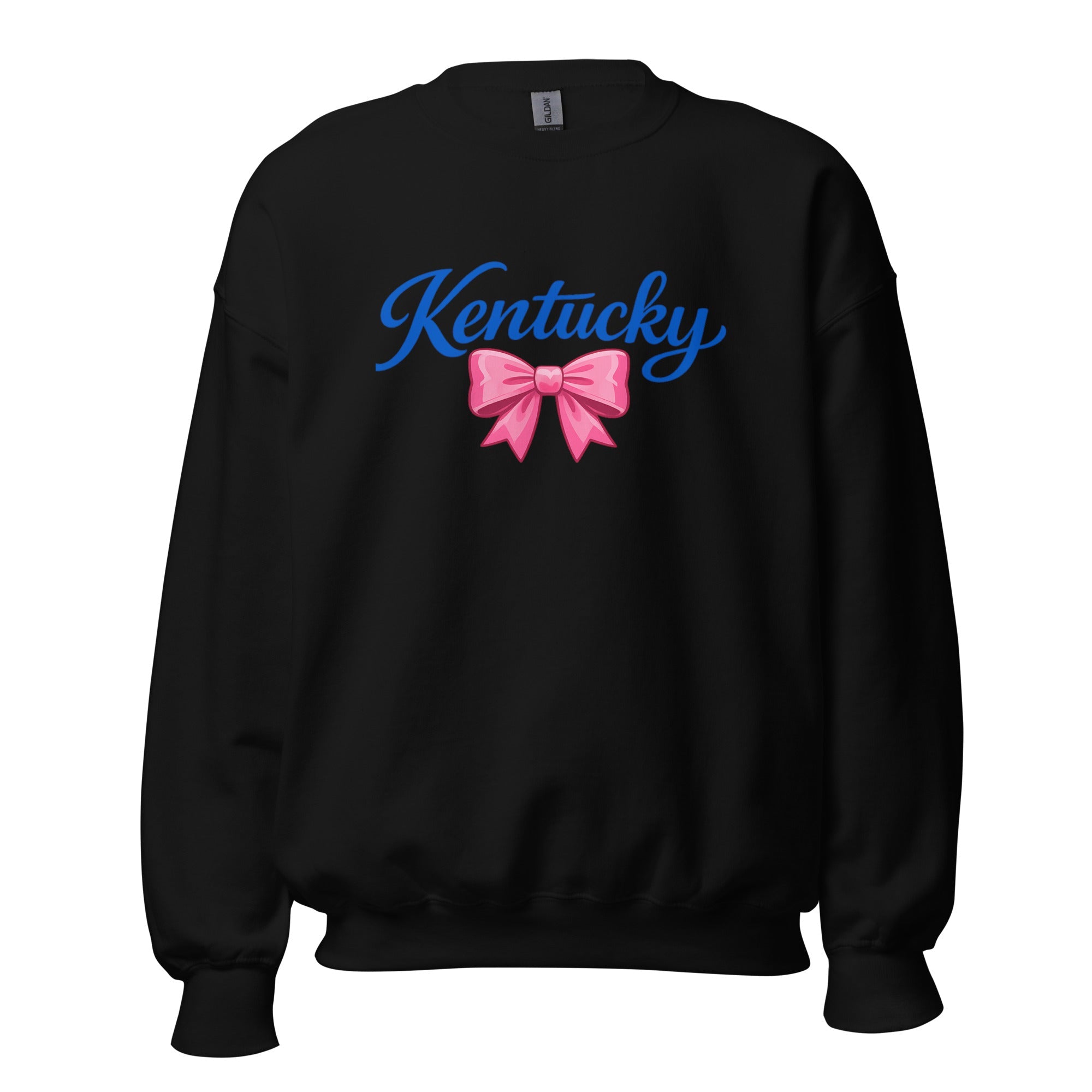 Kentucky Sweatshirt | Script & Bow Design | Cozy Unisex Fit - Bluegrass Elite Apparel LLC