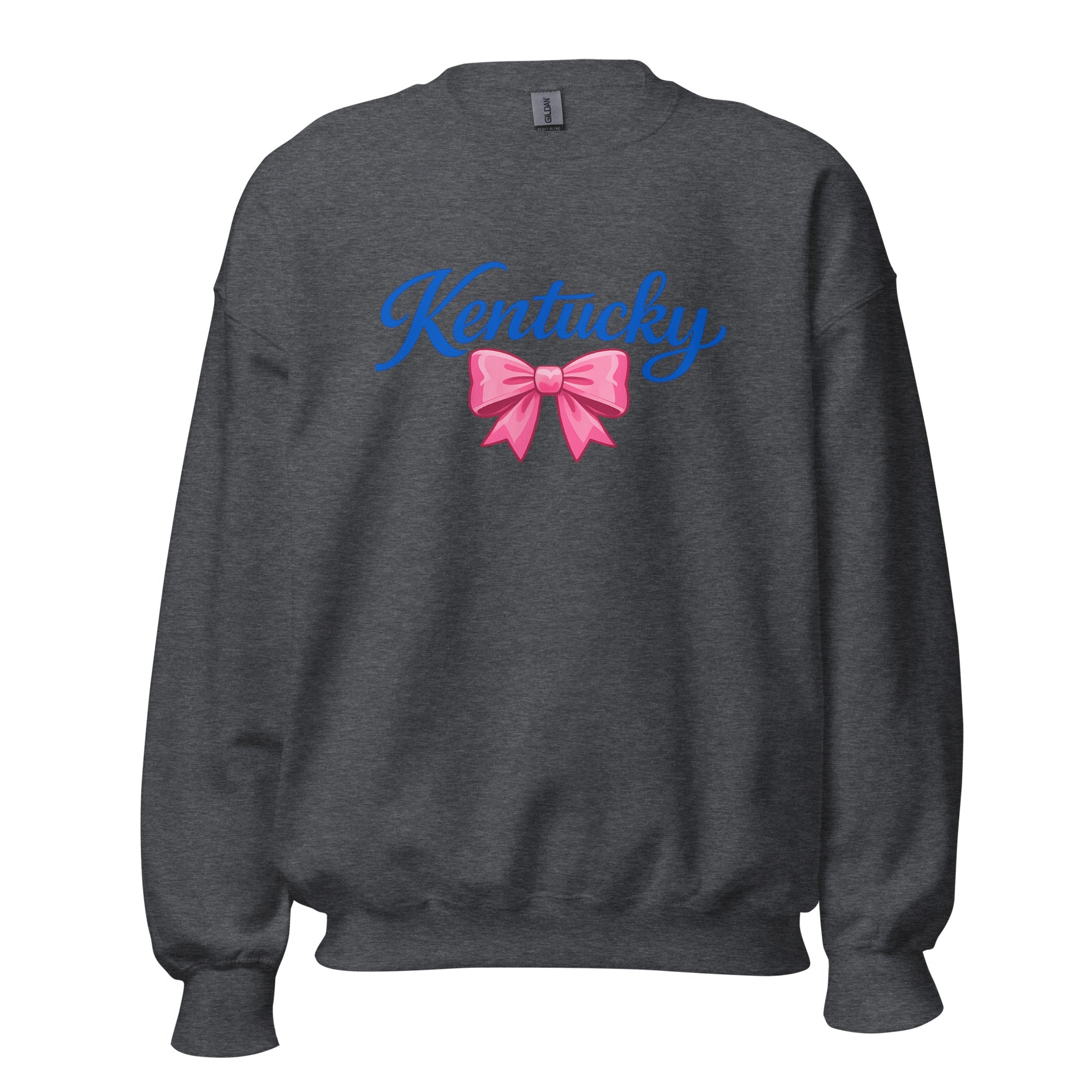 Kentucky Sweatshirt | Script & Bow Design | Cozy Unisex Fit - Bluegrass Elite Apparel LLC