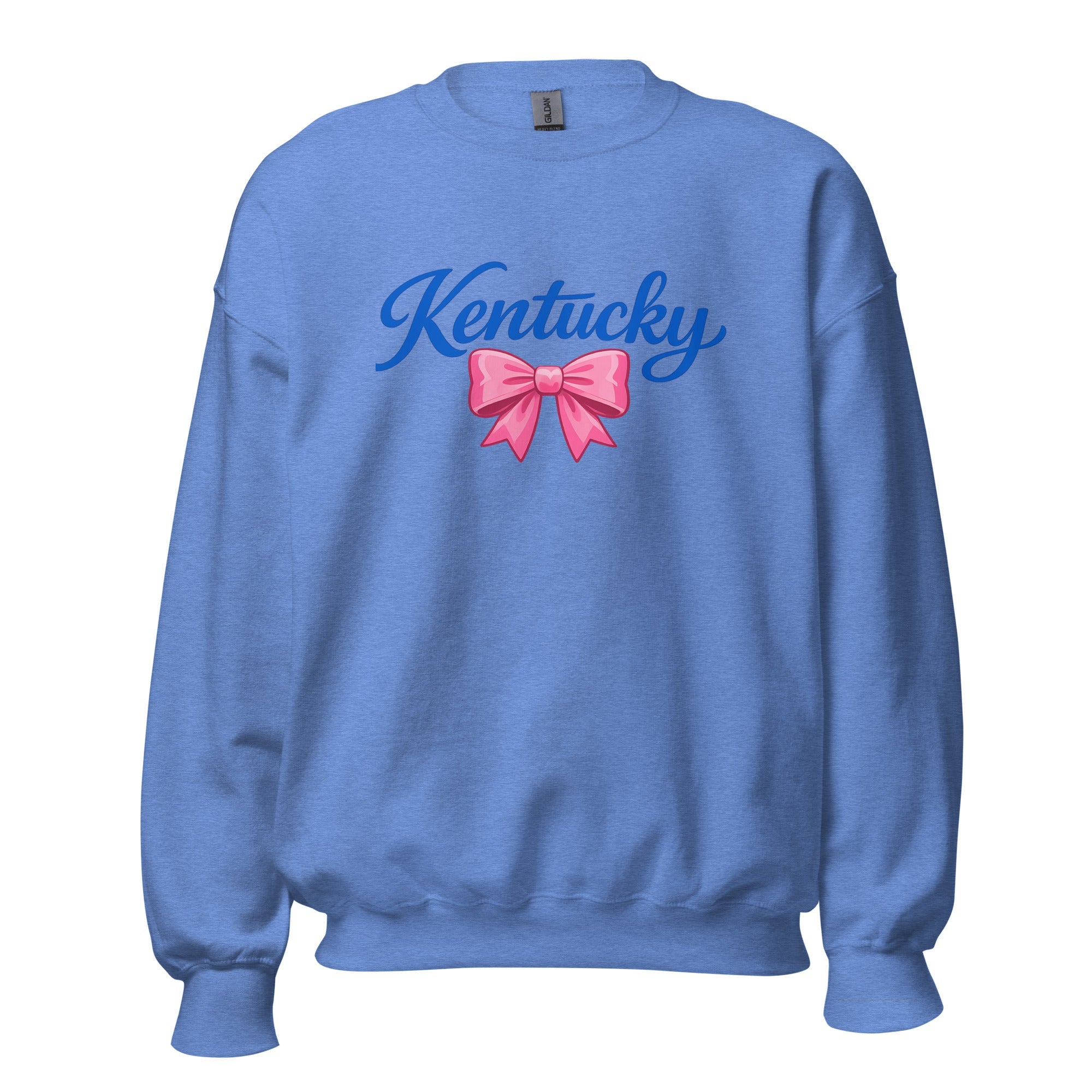 Kentucky Sweatshirt | Script & Bow Design | Cozy Unisex Fit - Bluegrass Elite Apparel LLC