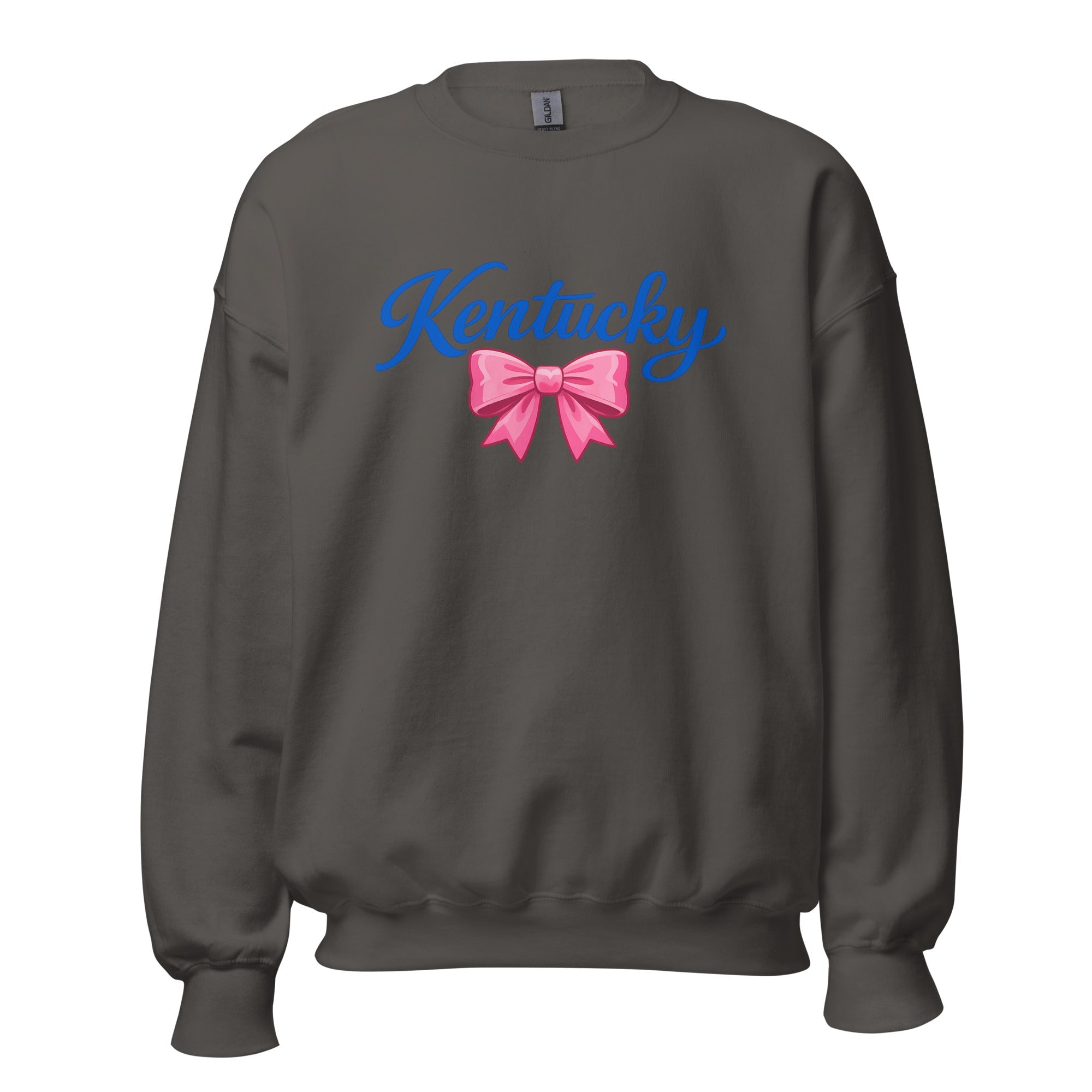 Kentucky Sweatshirt | Script & Bow Design | Cozy Unisex Fit - Bluegrass Elite Apparel LLC