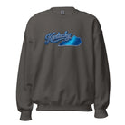 Kentucky Sweatshirt | Script State Outline | Cozy Unisex Pullover - Bluegrass Elite Apparel LLC