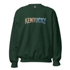 Kentucky Sweatshirt | Split Texture Typography Design | Unisex - Bluegrass Elite Apparel LLC
