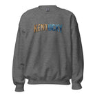 Kentucky Sweatshirt | Split Texture Typography Design | Unisex - Bluegrass Elite Apparel LLC