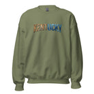 Kentucky Sweatshirt | Split Texture Typography Design | Unisex - Bluegrass Elite Apparel LLC