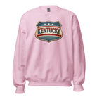 Kentucky Sweatshirt | Vintage Americana Crest | Cozy Fleece - Bluegrass Elite Apparel LLC