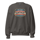 Kentucky Sweatshirt | Vintage Americana Crest | Cozy Fleece - Bluegrass Elite Apparel LLC