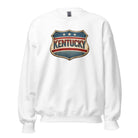 Kentucky Sweatshirt | Vintage Americana Crest | Cozy Fleece - Bluegrass Elite Apparel LLC