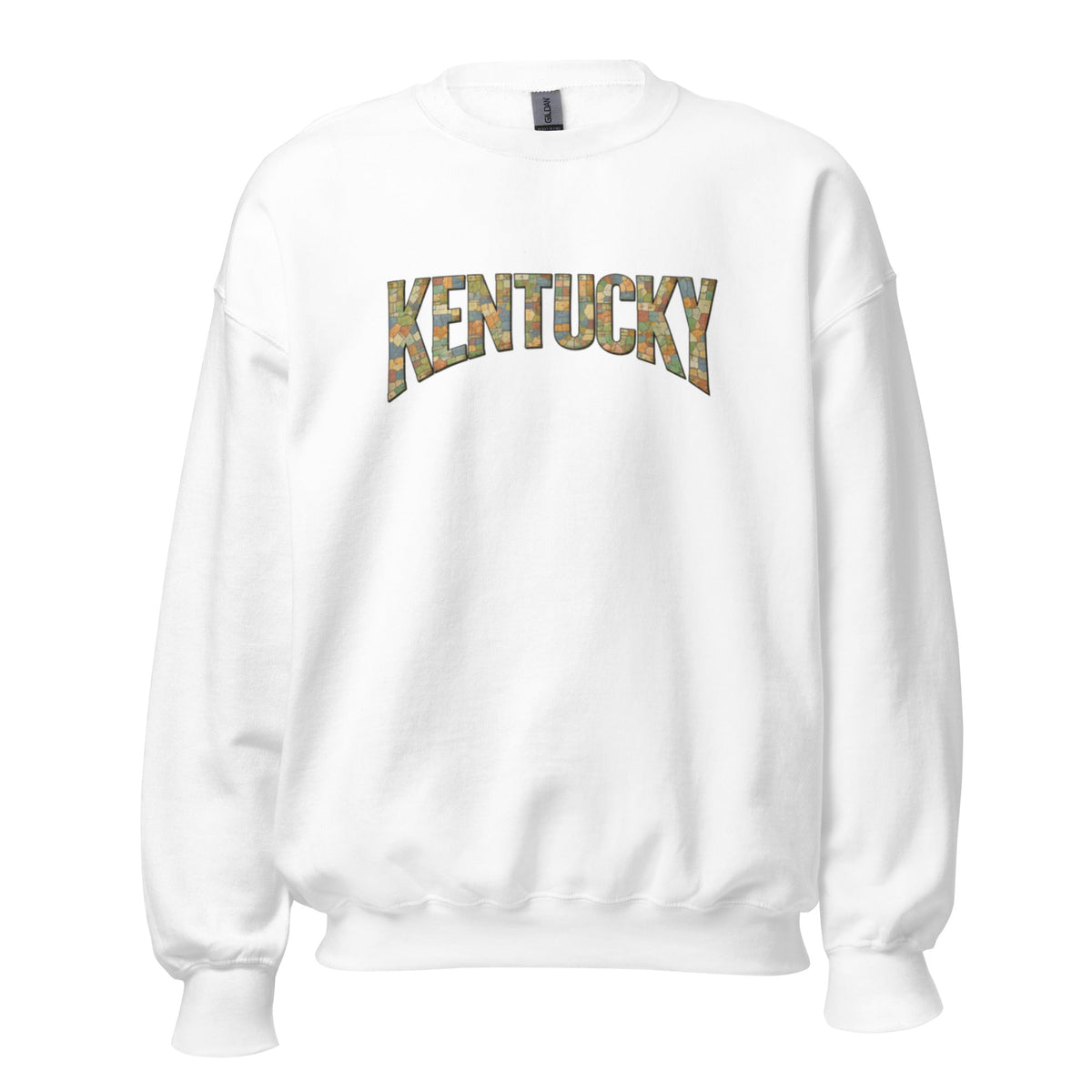 Kentucky Sweatshirt | Vintage County Map Design | Cozy Fit - Bluegrass Elite Apparel LLC