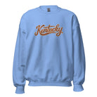 Kentucky Sweatshirt | Vintage Wood Texture Script | Unisex - Bluegrass Elite Apparel LLC