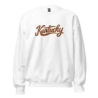 Kentucky Sweatshirt | Vintage Wood Texture Script | Unisex - Bluegrass Elite Apparel LLC