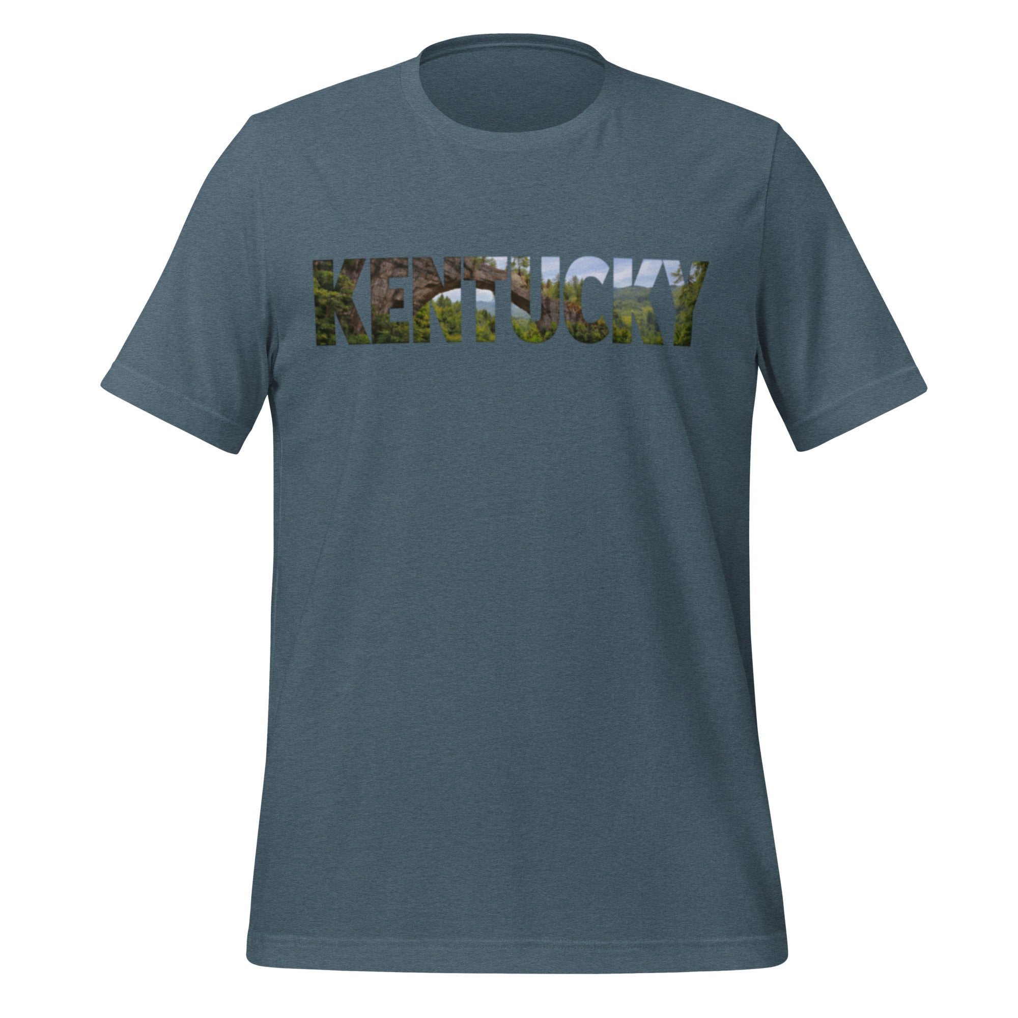Kentucky T-Shirt | Red River Gorge Nature Typography | Classic - Bluegrass Elite Apparel LLC