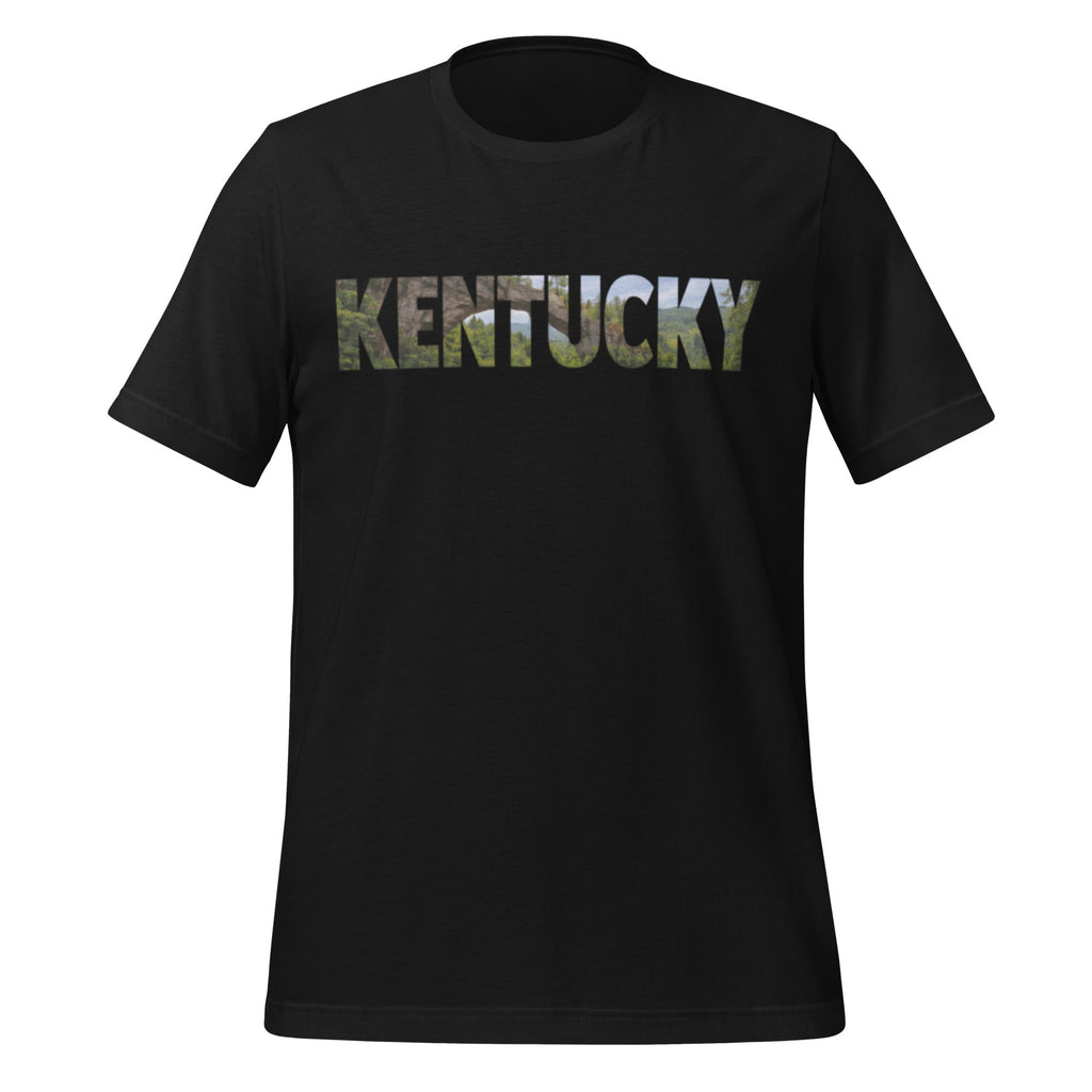 Kentucky T-Shirt | Red River Gorge Nature Typography | Classic - Bluegrass Elite Apparel LLC