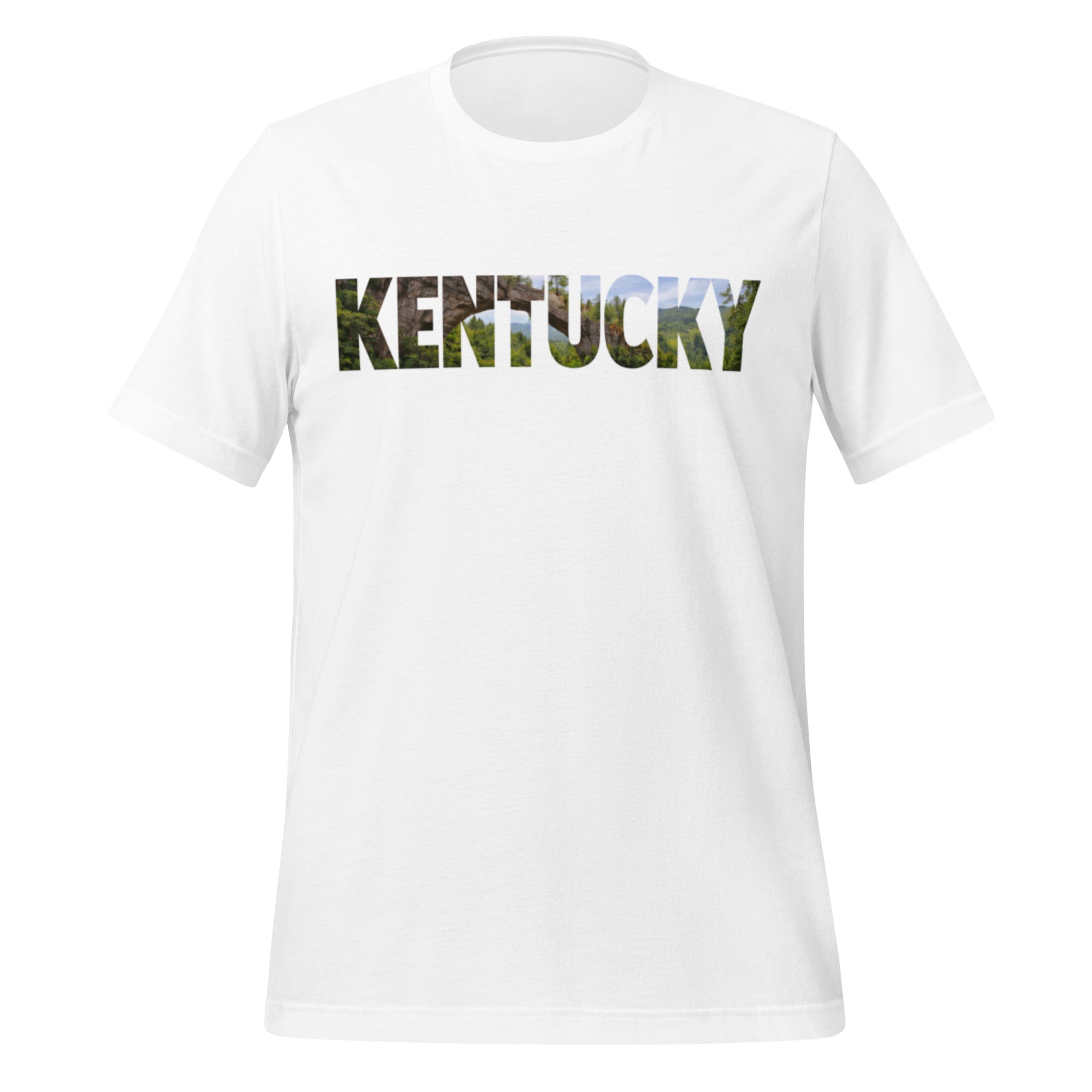 Kentucky T-Shirt | Red River Gorge Nature Typography | Classic - Bluegrass Elite Apparel LLC
