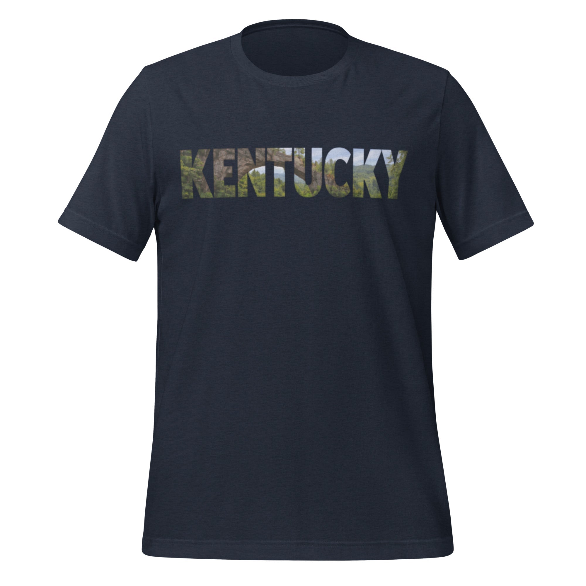 Kentucky T-Shirt | Red River Gorge Nature Typography | Classic - Bluegrass Elite Apparel LLC