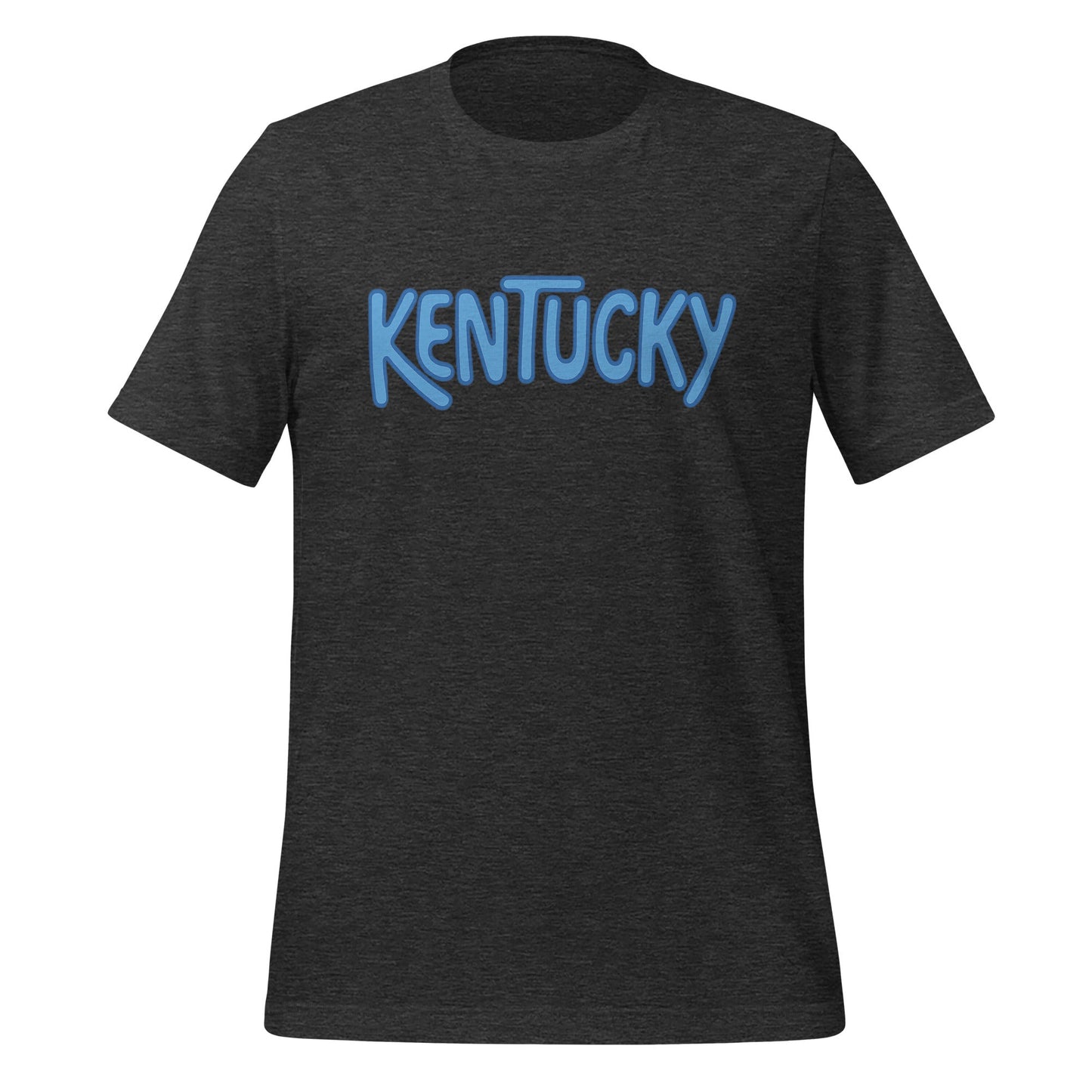 Kentucky T-Shirt | Retro Bubble Kentucky Blue Design | Softer Airlume Tee - Bluegrass Elite Apparel LLC