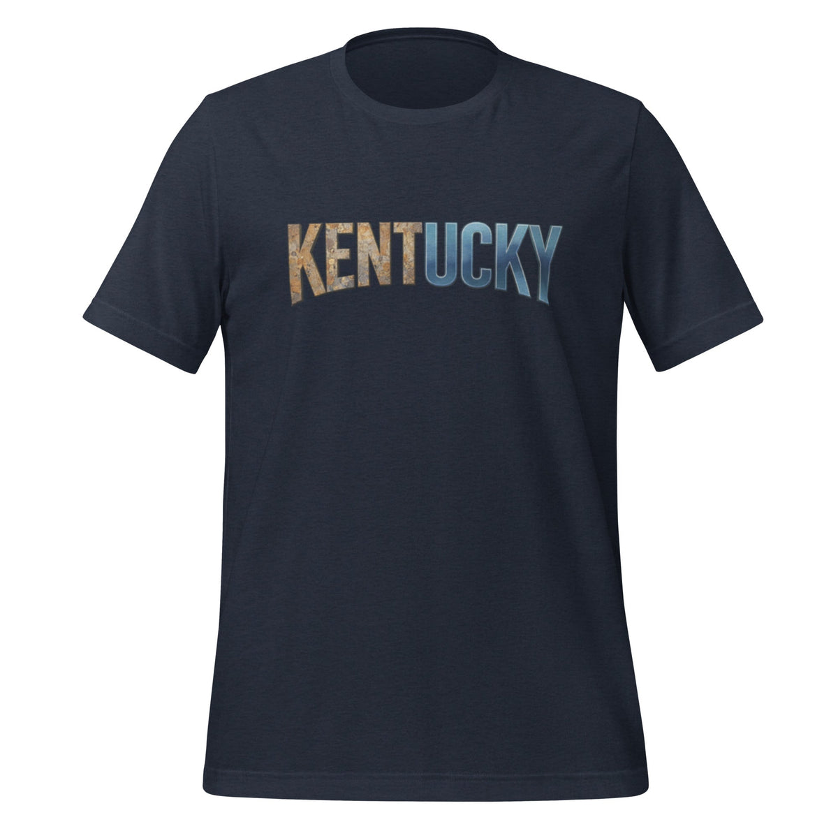 Kentucky T-Shirt | Split Texture Typography Design | Classic - Bluegrass Elite Apparel LLC