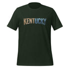 Kentucky T-Shirt | Split Texture Typography Design | Classic - Bluegrass Elite Apparel LLC