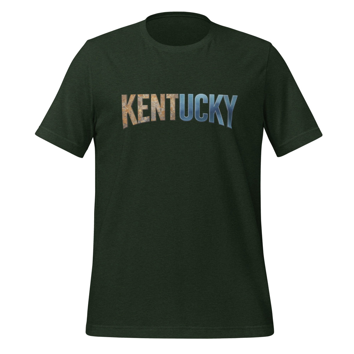 Kentucky T-Shirt | Split Texture Typography Design | Classic - Bluegrass Elite Apparel LLC