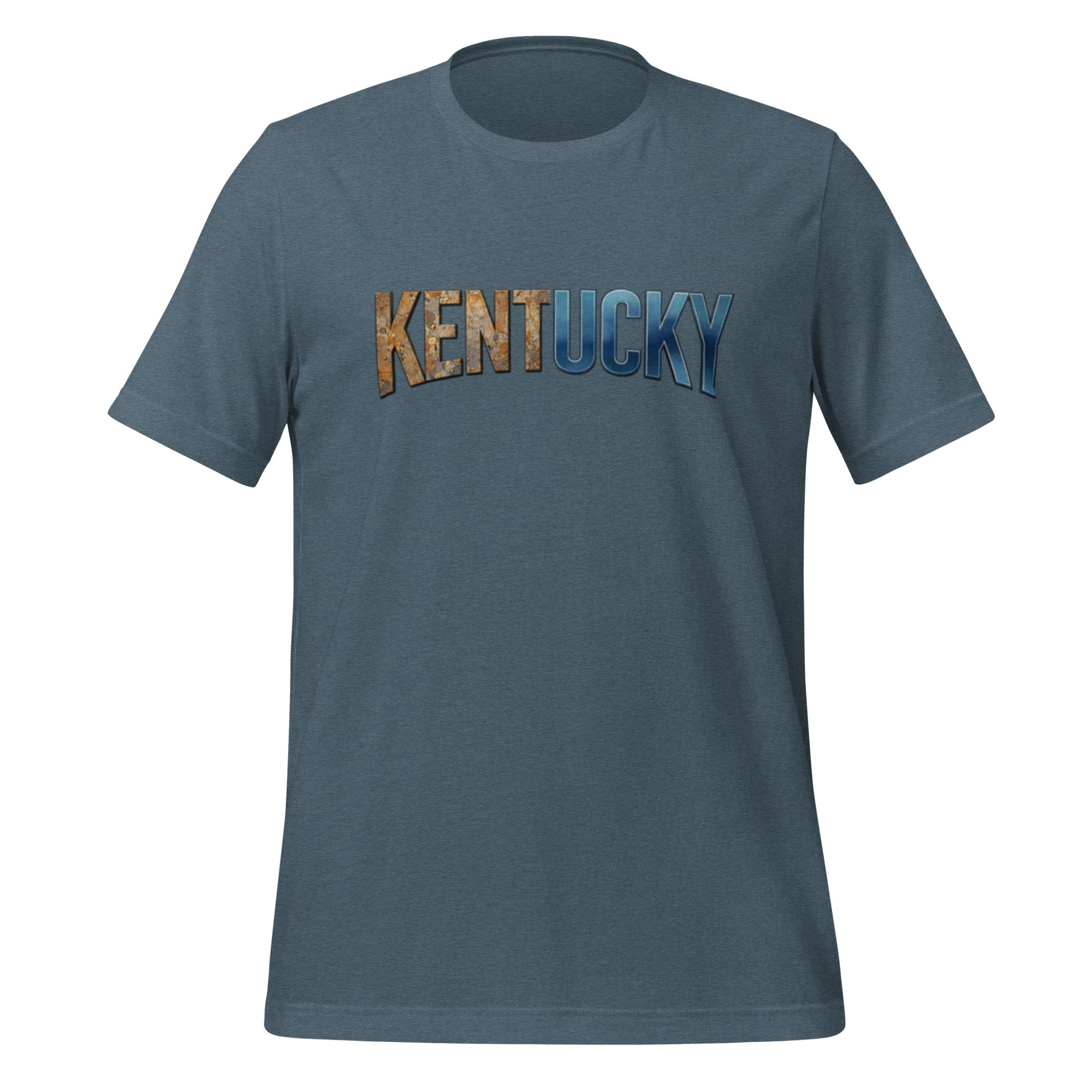 Kentucky T-Shirt | Split Texture Typography Design | Classic - Bluegrass Elite Apparel LLC