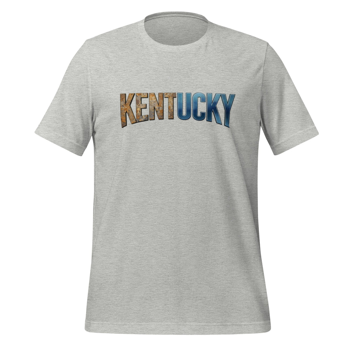 Kentucky T-Shirt | Split Texture Typography Design | Classic - Bluegrass Elite Apparel LLC