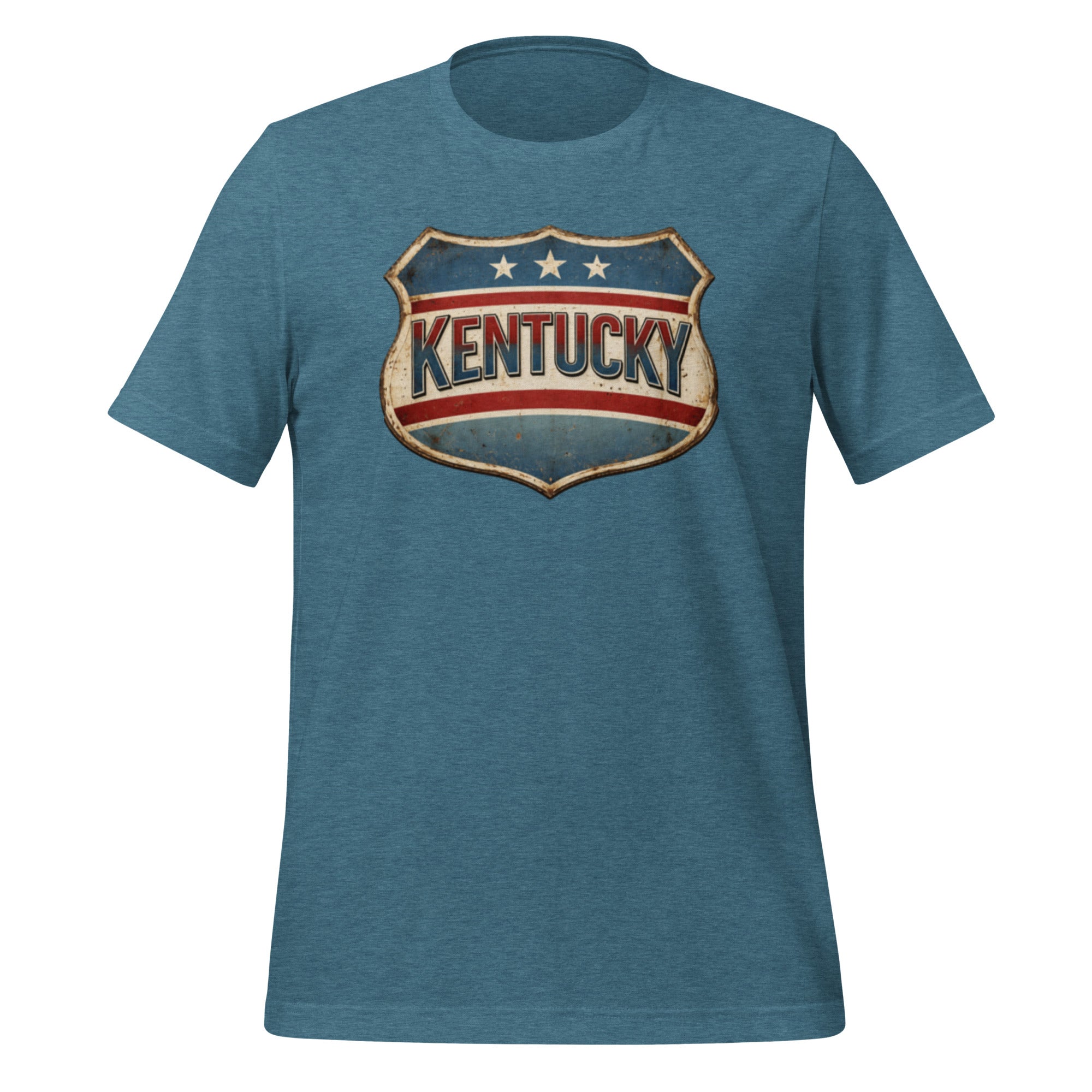 Kentucky T-Shirt | Vintage Americana Crest Design | Classic - Bluegrass Elite Apparel LLC