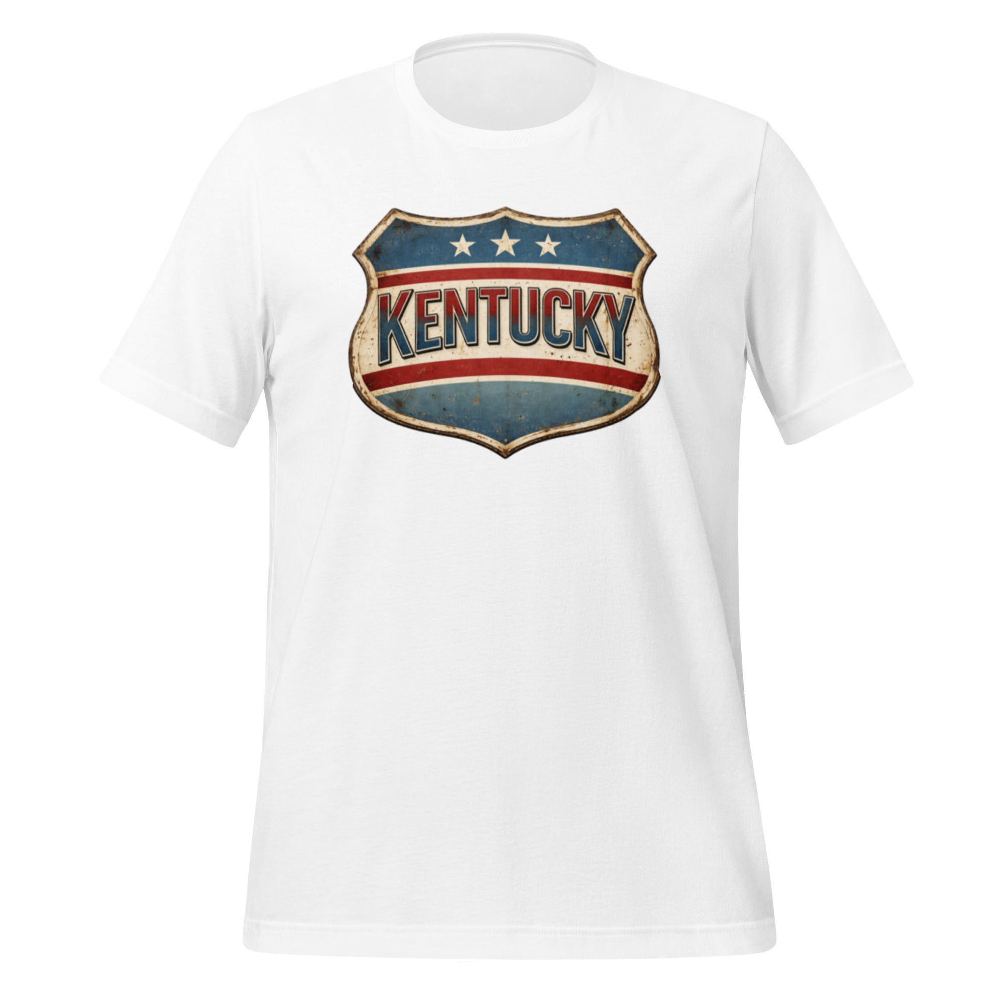 Kentucky T-Shirt | Vintage Americana Crest Design | Classic - Bluegrass Elite Apparel LLC