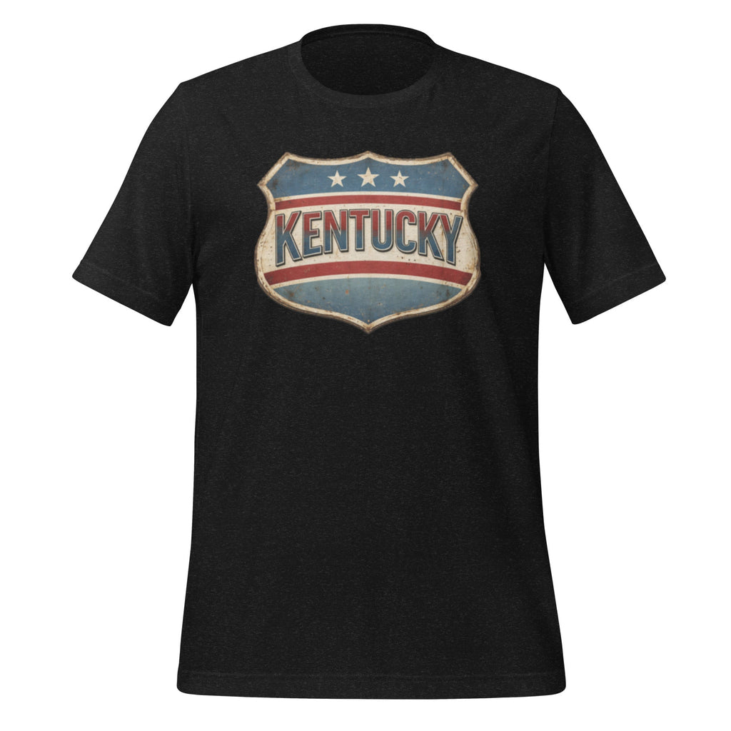 Kentucky T-Shirt | Vintage Americana Crest Design | Classic - Bluegrass Elite Apparel LLC