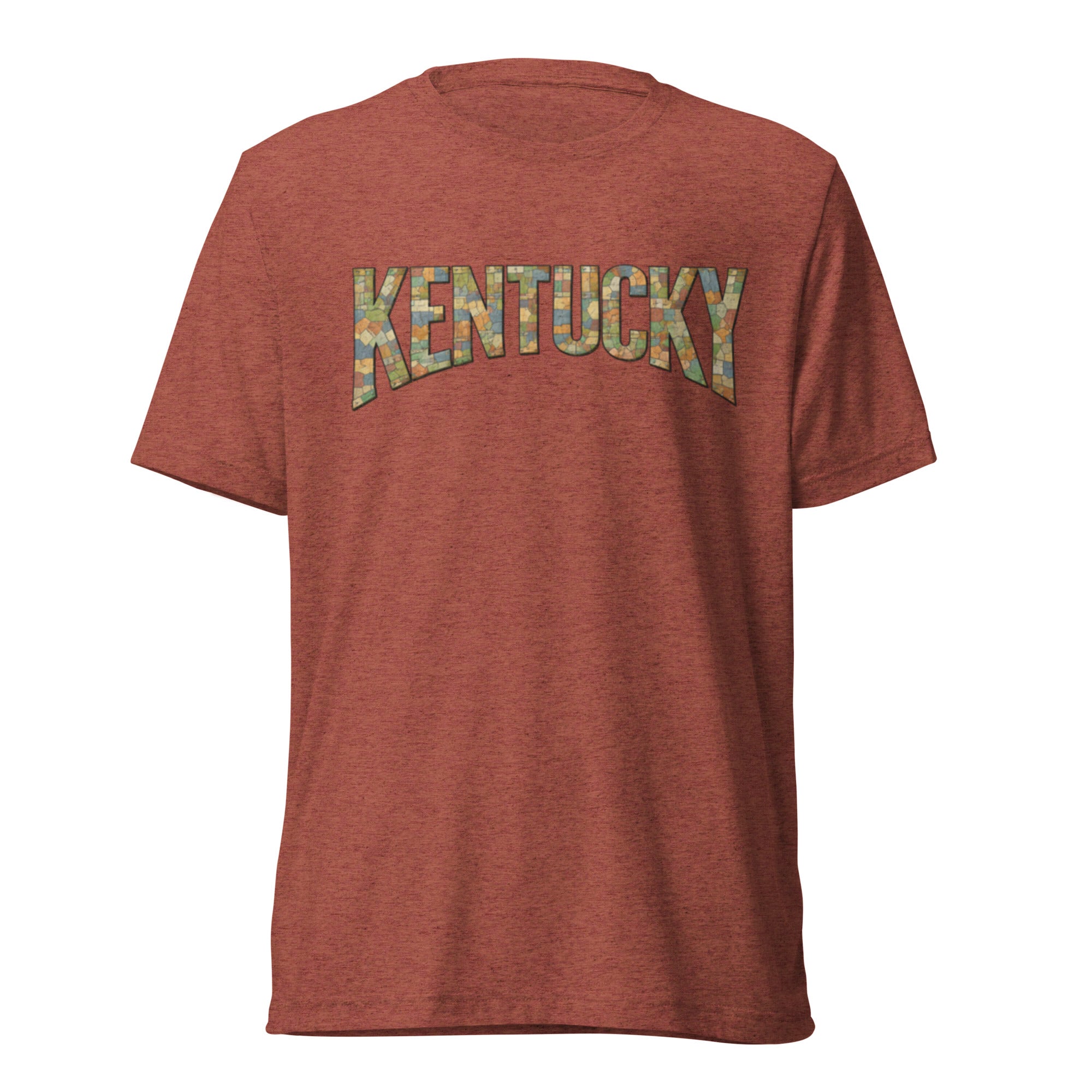Kentucky T-Shirt | Vintage County Map Design | Elite - Bluegrass Elite Apparel LLC
