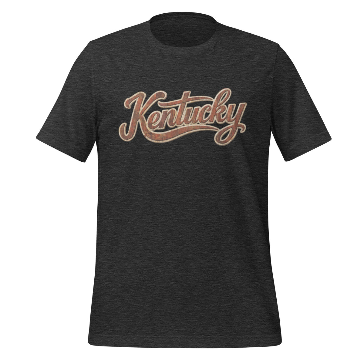 Kentucky T-Shirt | Vintage Wood Texture Script | Classic - Bluegrass Elite Apparel LLC