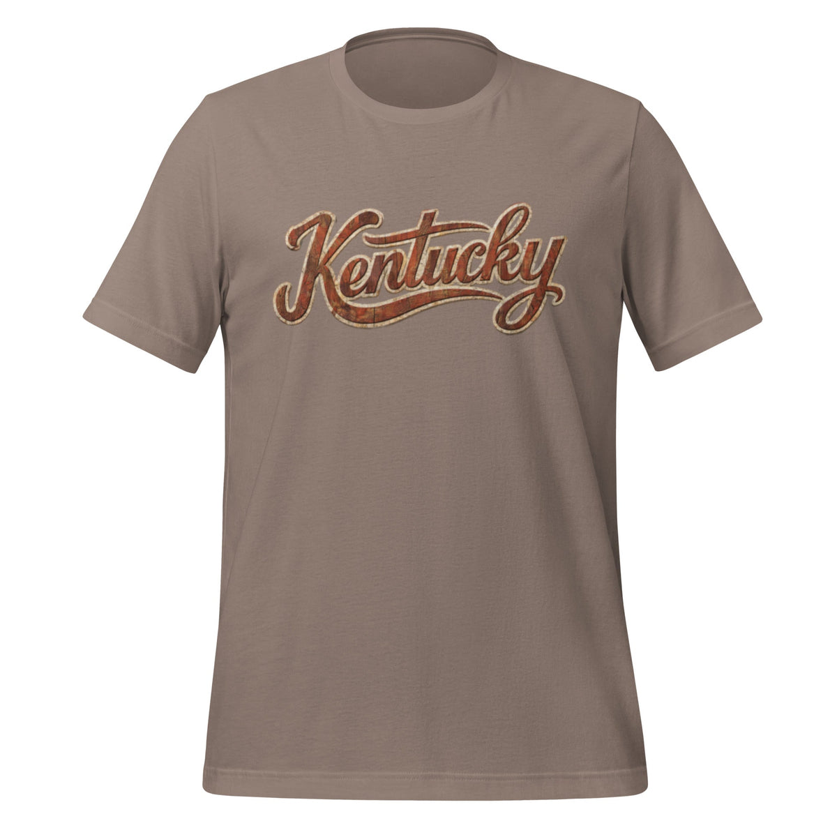 Kentucky T-Shirt | Vintage Wood Texture Script | Classic - Bluegrass Elite Apparel LLC